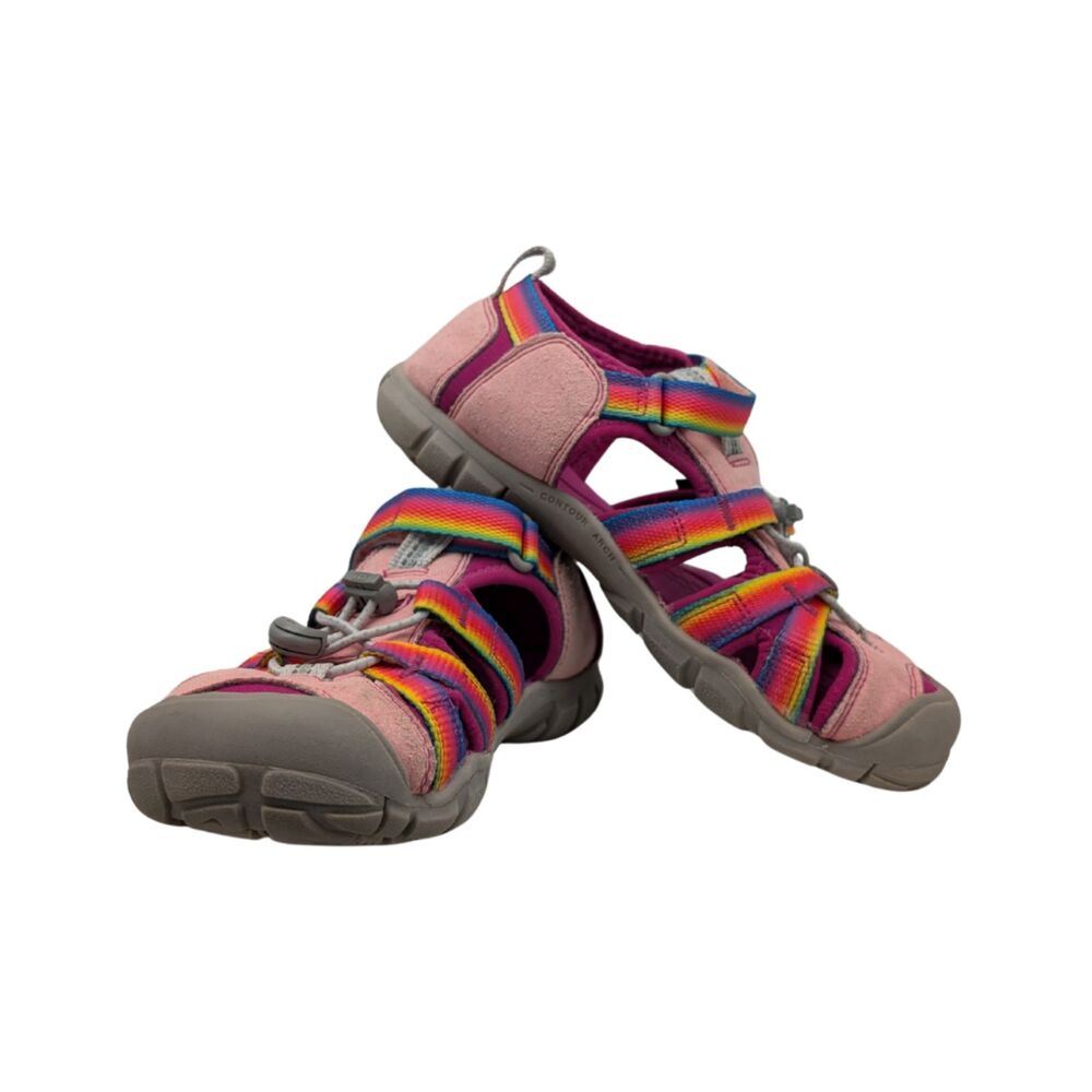 KEEN Pink Whisper Raya Fusion Sandals Size Big Kid 2